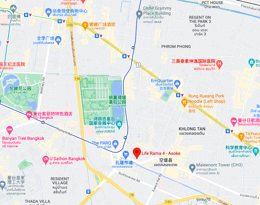曼谷Life Rama4-Asok,离地铁450米,享三大核心区缤纷生活插图1 曼谷Life Rama4-Asok,离地铁450米,享三大核心区缤纷生活插图1