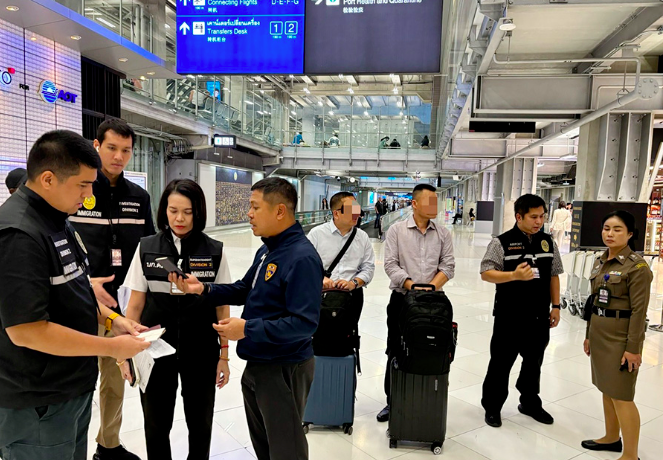 两名中国人持假的加拿大护照在曼谷素万那普机场被捕插图 两名中国人持假的加拿大护照在曼谷素万那普机场被捕插图
